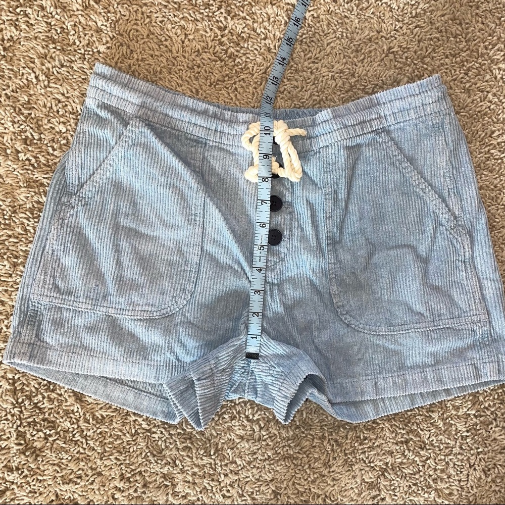 J Crew Pull-on Indigo Corduroy Short Blue Size Medium - Picture 10 of 15